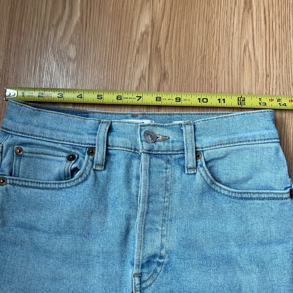 Re/Done 90s high rise ankle denim - Picture 4 of 9